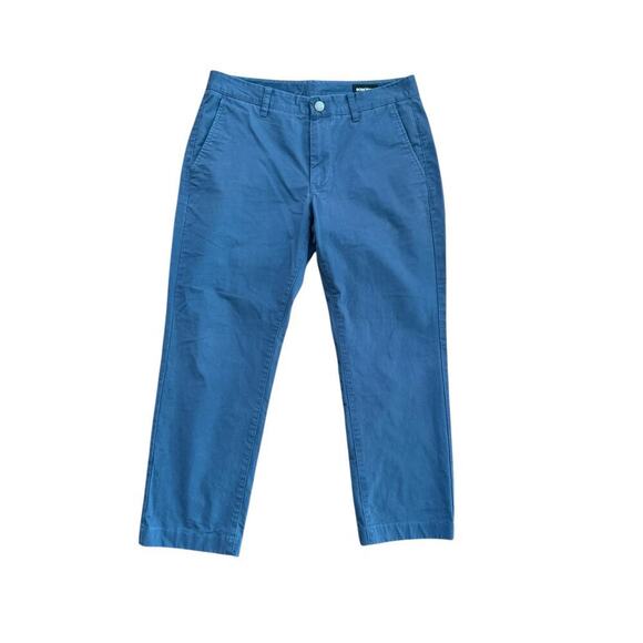 Bonobos Men's Steely Blue Cotton Stretch Washed Slim Fit Chino Pants Size 31 - Picture 1 of 6